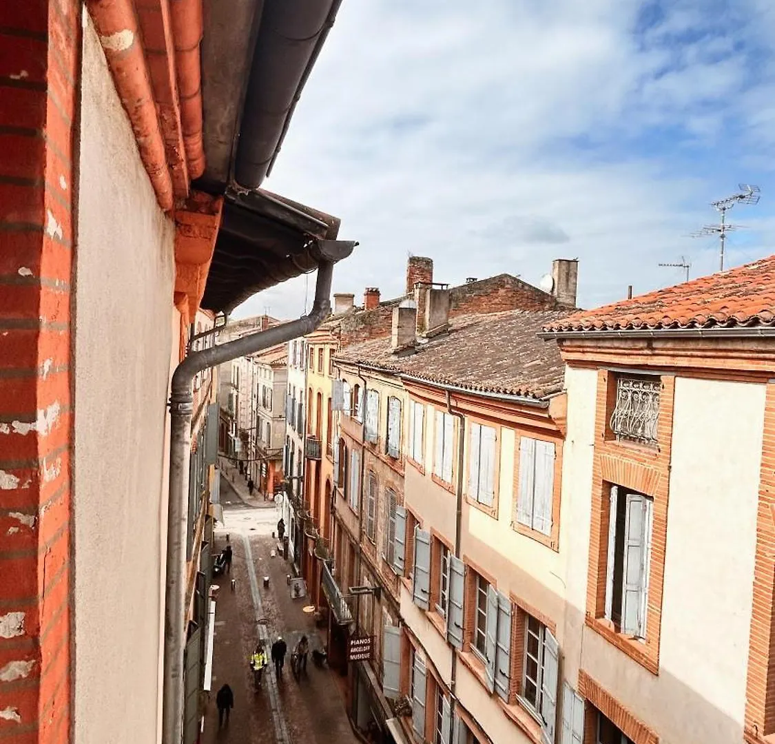 Le Duplexe Chaleureux T3 Apartment Montauban